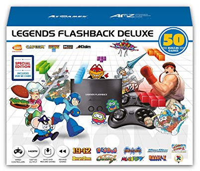 At Games Legends Flashback Deluxe Game Console with Bonus SD Card (Special Edition)