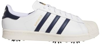 Adidas Superstar Golfschuhe, Cloud White/Collegiate Navy/Off Whit, 11 US