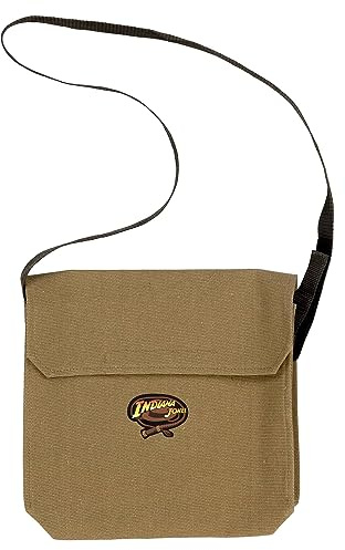 Indiana Jones Brown Costume Satchel | Indiana Jones Accessories, Jazwares, Standard