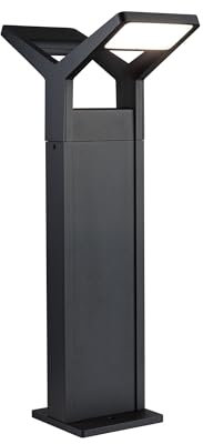 Paulmann 94861 LED Pollerleuchte Juntea IP44 585mm 3000K 21W 1600lm 230V Anthrazit Aluminium Außenleuchte