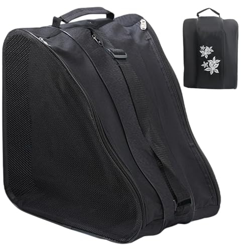 Naqqios Sac de Rangement pour Patins à Glace pour, Sac étanche pour Patins à roulettes de capacité, Accessoires de Patins, Sac pour Patins à roulettes Portables