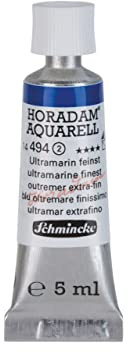 Schmincke – HORADAM® AQUARELL - feinste Künstler-Aquarellfarben, Ultramarin feinst - 5 ml