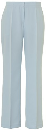 Busy Clothing Women Smart Trousers Light Blue 12 Long