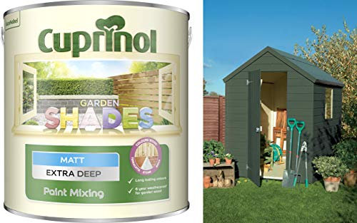 Cuprinol Garden Shades Somerset Green 2.5L (Tinted to Order) & PSP Brush