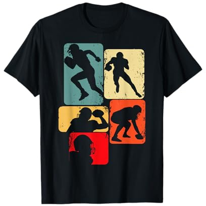 Football American Football Kids Boys Mens T-Shirt