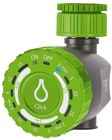 Programador de Grifo a Pilas Rain Click | Programador de Riego Rain Click | Temporizador de riego Ajustables - Jardineria