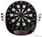 Mission | G220 Elektronische Dartscheibe | Professionelle Softspitze | Bis zu 16 Spieler | 28 Spiele | Inklusive 4 Sets Dartpfeile