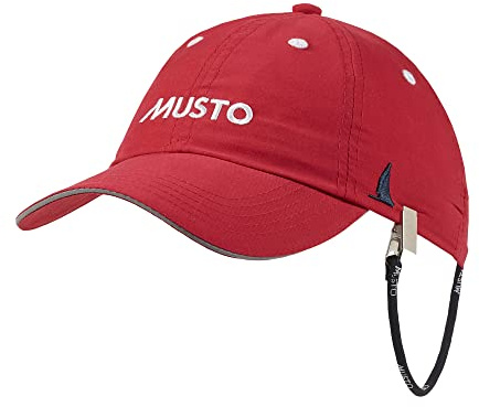 Musto Segelcap Fast Dry Crew Cap, Farbe:True red