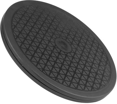 Universal Drehteller, Rund Drehplatte mit Durchmesser 25cm, bis zu 50KG, 360° Drehbar Drehständer, Drehteller Display TV Plattform, für Küche, Büro, Garage, Einzelhandel usw.