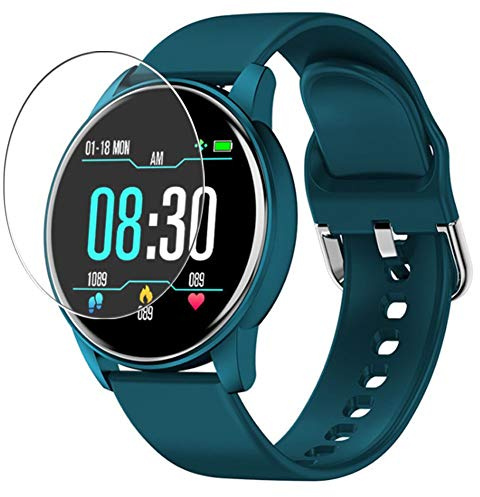 Puccy 3 Pack Screen Protector Film, compatible with Smartwatch Smart Watch Janker ZL01 1.3 TPU Guard （ Not Tempered Glass Protectors ） new version