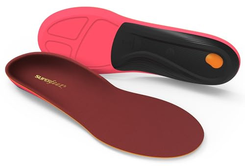 Superfeet Winter Support Solette - Inserti di sostegno per l'arco plantare - Per scarponi da sci o da snowboard - Qualità professionale - EU 34-36
