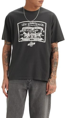 Levi's Herren Vintage FIT Graphic Tee T-Shirt, 2 Horse Pull GD PIRA, L