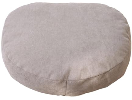 FewNvWa Cuscino Decorativo per Il Corpo, Cuscino Ergonomico da Pavimento, Cuscino per Seduta, Supporto per La Schiena, Fodera in Poliestere Lavabile, Adatto P, Grigio