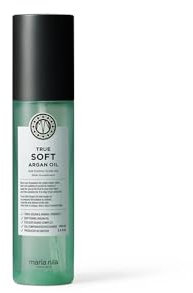 Maria Nila True Soft, Argan Oil 100 ml, For Dry Hair, Easily absorbed, Remoisturises & Reduces Frizz, 100% Vegan & Sulfate/Paraben free
