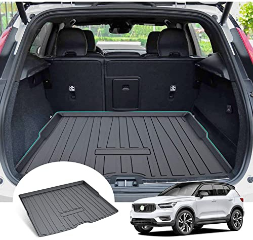 GAFAT XC40 C40 Recharge 2018–2025 2026 Bagagematta, Mattor för Bagageutrymme, Original 3D-Skanner TPE, XC40 Tillbehör