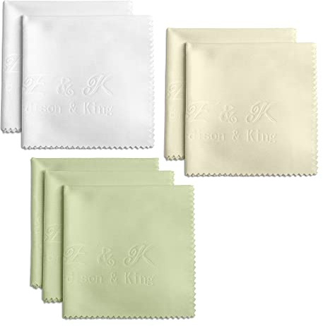 Gamuza limpia gafas Bayeta 50% biodegradables - 50% microfibra (7X 20x20cm) Toallitas limpia Gafas