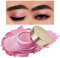 Oulac Glitzer Lidschatten Hellrosa| Lidschatten & Highlighter Duo| Wasserfest & Langlebig| Transparent Glitzer Finish| Verblendbares & Faltenfreies Augen-Makeup| Vegan |06g (11)