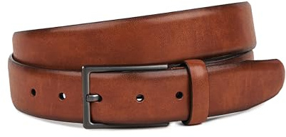 FENIX ORLANDO Ceinture enfant garçon et filles, ceinture en cuir pour uniforme et Jeans, ceinture ado, ceinture réglable en cuir, taille 55 cm à 75 cm, boucle sans nickel 30 mm de large