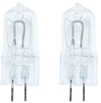 UGEFKMQ 2Pc Lampade Alogene Gy6.35 220V 200W Lampadina Alogena Cristallina G6.35 100W T4 Jc Bi-Pin Base G6.35 Lampadina A Capsula Dimmerabile 150W