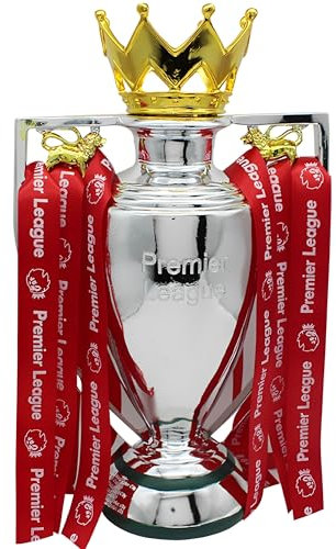 MIAOWR England Premier Champions Trophy Fußballliga Trophäen Home-Office-Bar Schreibtisch-Dekoration Fans Sammlerstücke Souvenirs,6.3in/16cm