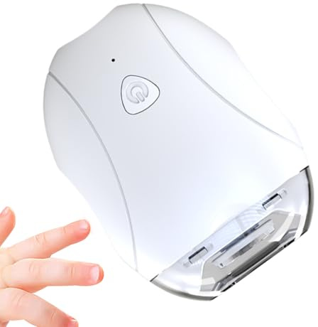 Ponceuse à Ongles pour Seniors Ponceuse à Ongles avec LED et 3 Vitesses