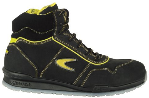 Cofra, 78470-002, Stivali di sicurezza S3 Eagan, 43, Nero/Giallo