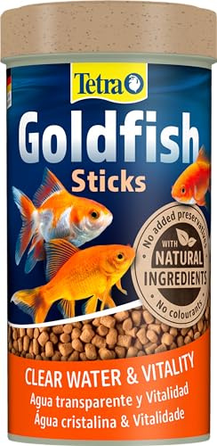 Tetra Goldfish Sticks, Complete Fish Food per Medie e Grandi Pesci Rossi, 250 ml