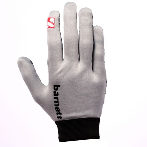 BARNETT FLGL-02 American Football Handschuhe für Läufer, Größe 2XL, Grau