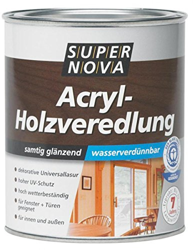 SUPER NOVA 20006570500242 Acryl-Holzveredelung, palisander, 750 ml