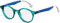 Carrera Montature Brille vista kids CARRERINO 66 (hellblau, 44)