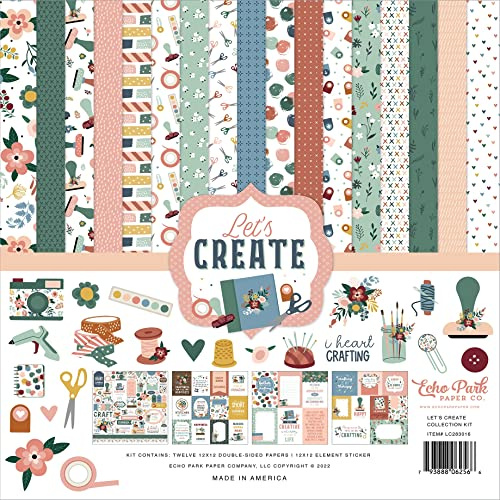 Echo Park Collection Kit 12X12 - Let's Create