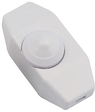 ZaishunNT Inline Dimmer Switch 220-240V Knob Dimmer Switch Lights Switch for Lamps Lights
