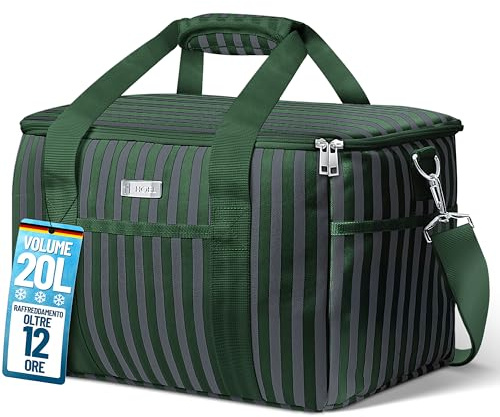 HOEL Borsa Termica Porta Pranzo - Borsa Frigo Grande - Borsa Pranzo Ufficio - Lunch Bag - Borse Termiche - Borsa Portapranzo Ufficio Viaggio Picnic