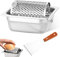 Burro, Burro, Burger, Spargitore per burro in acciaio inox, durevole distributore di burro, strumento per burro, centrifuga di burro, dispenser per pane toast panini, contiene 1000 burro