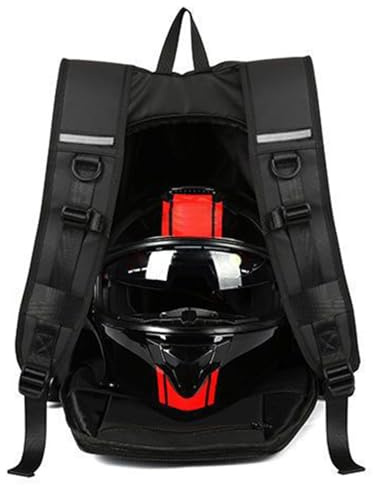 Générique Motorcycle Riding Sac à Dos, Sac à Dos de Casque pour Moto - Sac à Dos de Moto étanche | Pack de Voyage de Voyage, Sac de Basket Multifonctionnel pour Hommes et Femmes