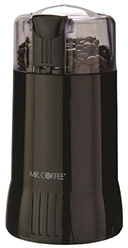 Mr. Coffee Electric Coffee Grinder|Coffee Bean Grinder| Spice Grinder, Black