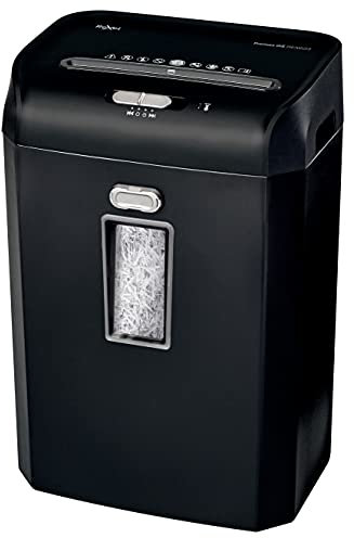 Rexel REX623 Cross Cut Paper Shredder, Shreds 6 Sheets, P4 Security, Small Office, 23L bin, Ultra Quiet, ProMax QS Range, 2104581