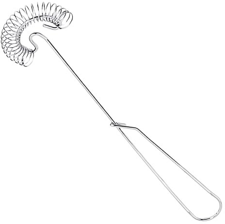 1 Piece Stainless Steel Egg Beater, Spiral Whisk, Mini Egg Beater, Mini Spiral Egg Beater, Fast Egg Beater, Suitable for Restaurants, Home Kitchens