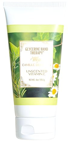 Unscented Vitamin E 6 Oz. Glycerine Hand Therapy by Camille Beckman