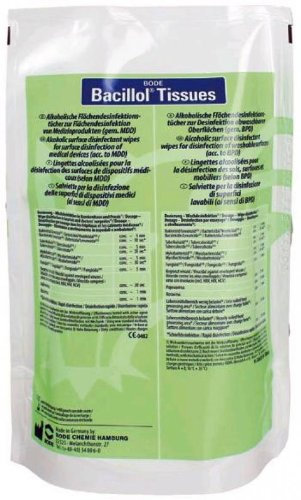 Bode Bacillol Tissues Nachfüllpack 100 Stück