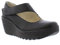 Fly London Women's YASI682FLY Closed Toe Ballet Flats,BLACK,6 UK