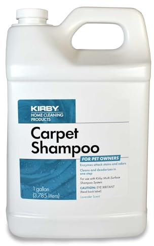 Kirby 237507 Carpet Cleaning Solution – Deep Cleaning Formula for Carpet Machines (128 Fl Oz)