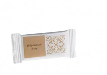 100 pz Saponette monouso hotel 10 gr, linea cortesia per albergo e B&B, Mini saponetta corpo