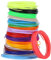20pcs Druck Pen Filament Minen Druck 1,75 mm 20 Farben Pen PCL Filament Minen 16,4 Fuß für jede Farbe