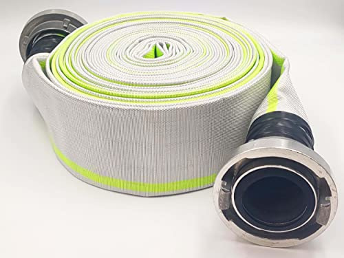 75 mm Ø – 3 tum | B-75–20 meter industrislang | brandslang | byggslang | platt slang | slang med Storz-koppling