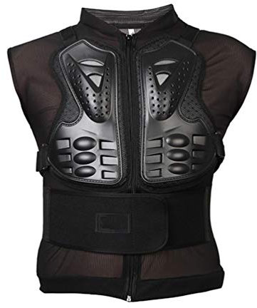 IFIKK Veste Armure Moto Blouson Motard Gilet Sport Veste avec Protection Veste Motard Gilet Protection Dorsale Équipement de Moto Cross Scooter VTT Motocross Femme ou Homme