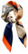 MEISEE Damen 69 cm Mode-Schal, Kaffeefarbe: orangefarbenes Pferd, 27in