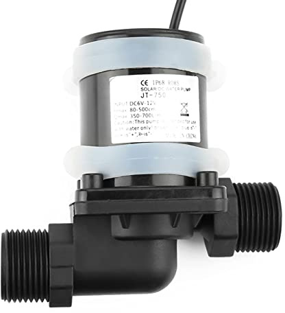 Mini Dc Circulating Boost, Boost Inline Mini Hot Water Circulation Pump 100°C 12V ‑40℃ ~100℃