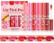 6 Colors Peel off Lip Stain Set, Peel off Lip Liner Tattoo Matte Finish Lip Tinted Lipstick Liquid Lipstick Long-Lasting Bright Colors, Lip Makeup Gift for Women