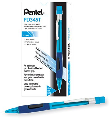 Quicker Clicker Mechanical Pencil (0.5mm) Transparent Blue Barrel